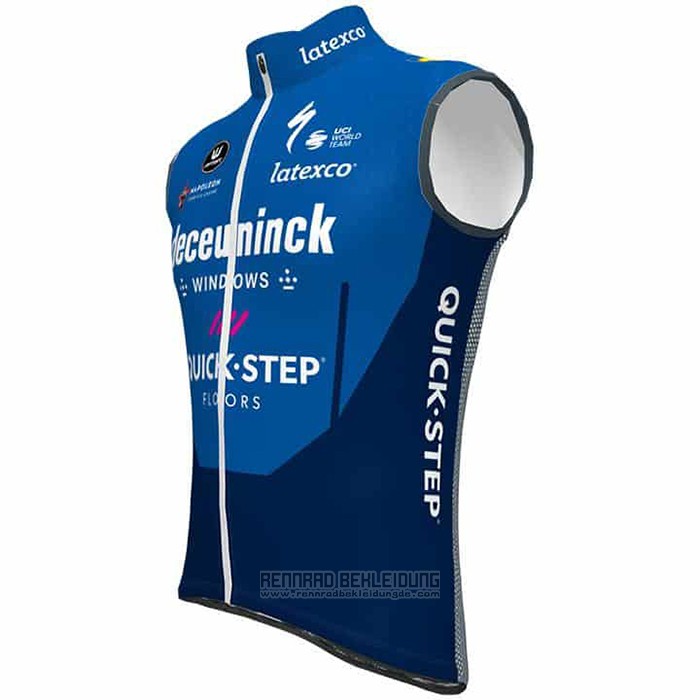 2021 Windweste Deceuninck Quick Step Blau - zum Schließen ins Bild klicken